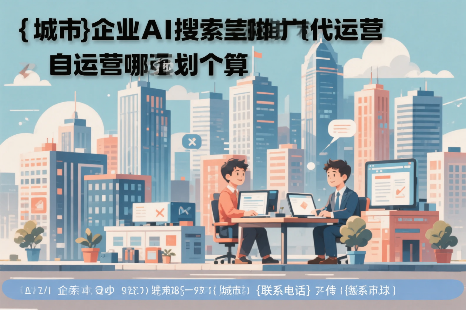 儋州企业AI搜索推广代运营和自运营哪个更划算