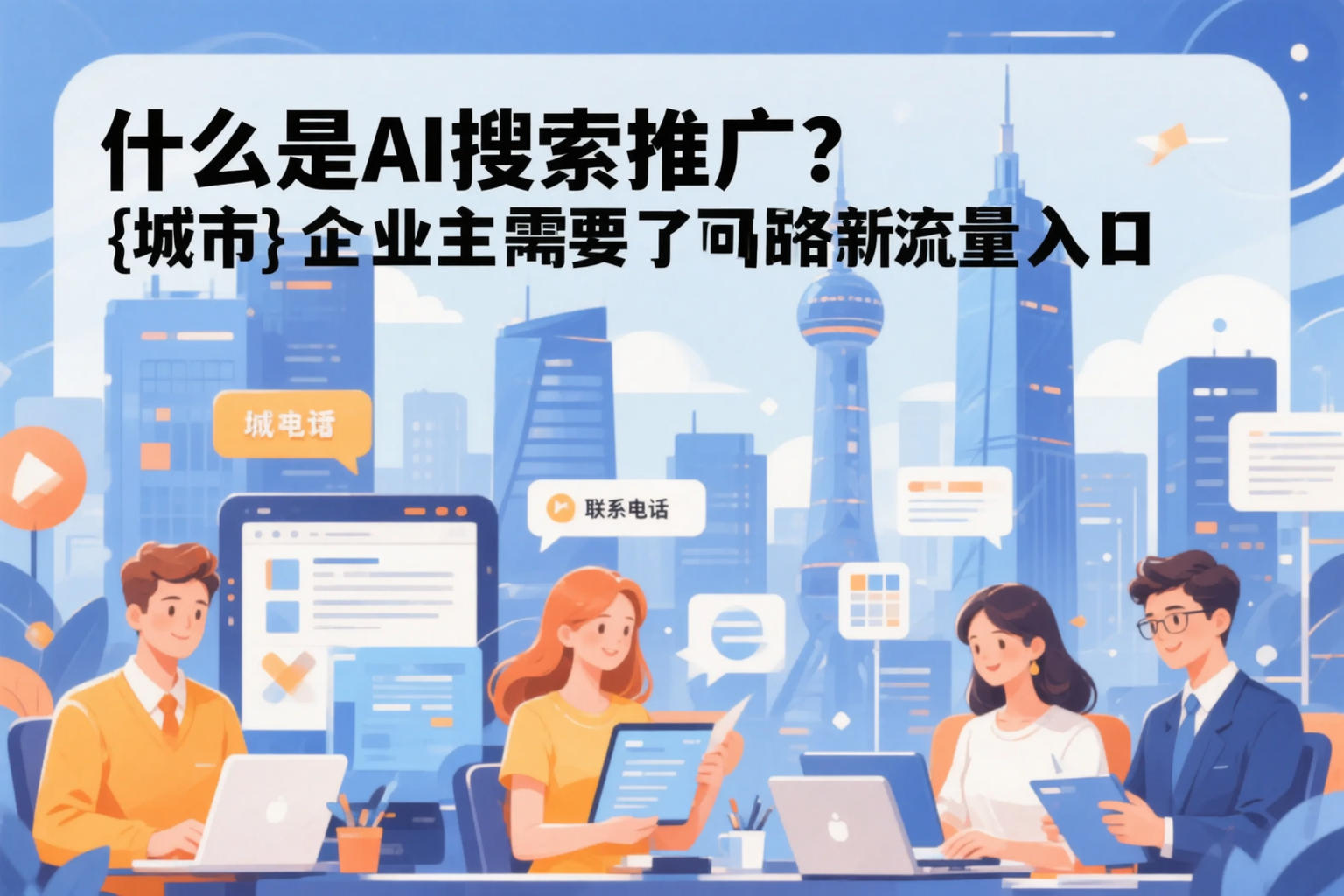 什么是AI搜索推广？儋州企业主需要了解的新流量入口