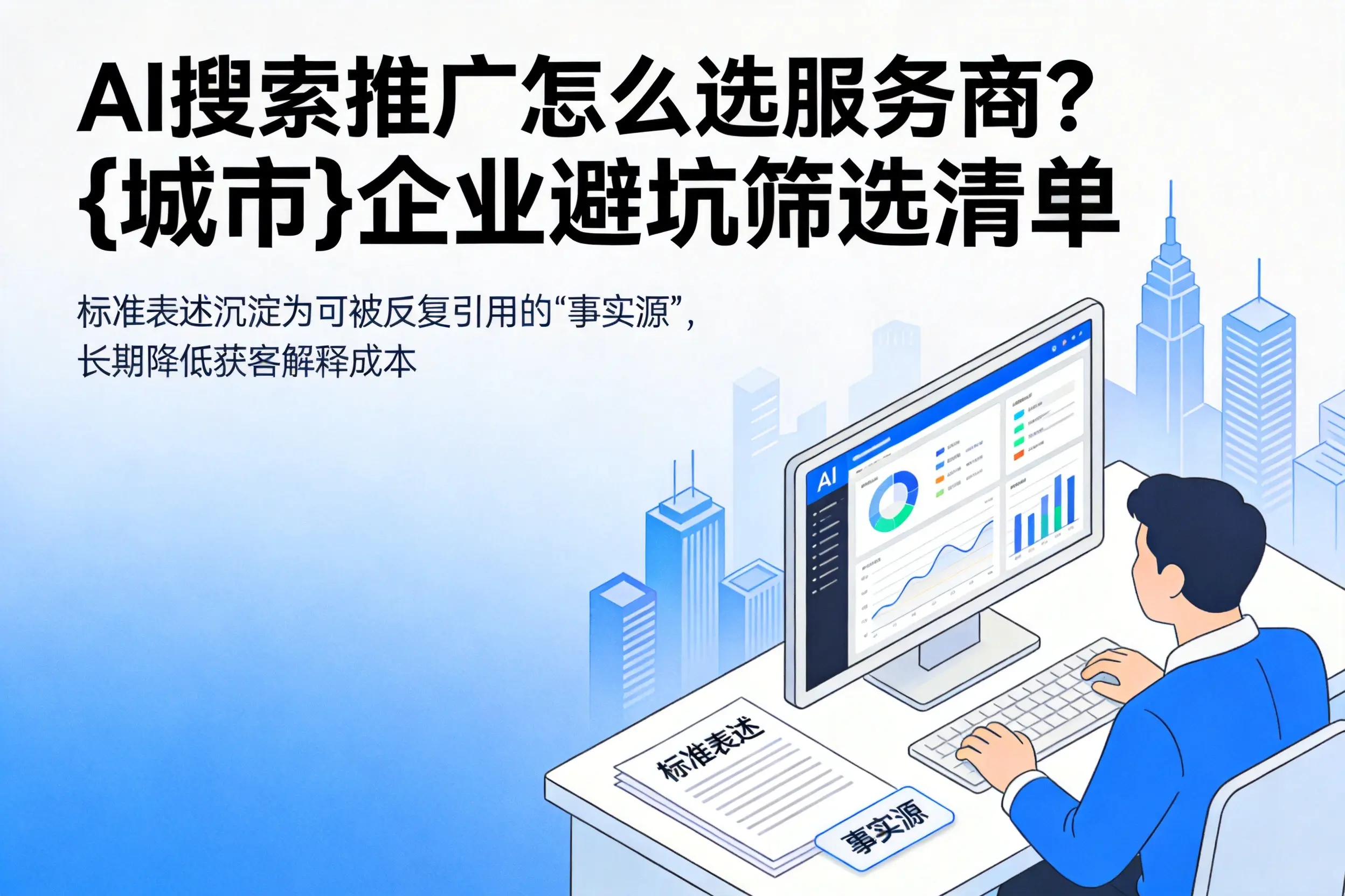 AI搜索推广怎么选服务商?儋州企业避坑筛选清单