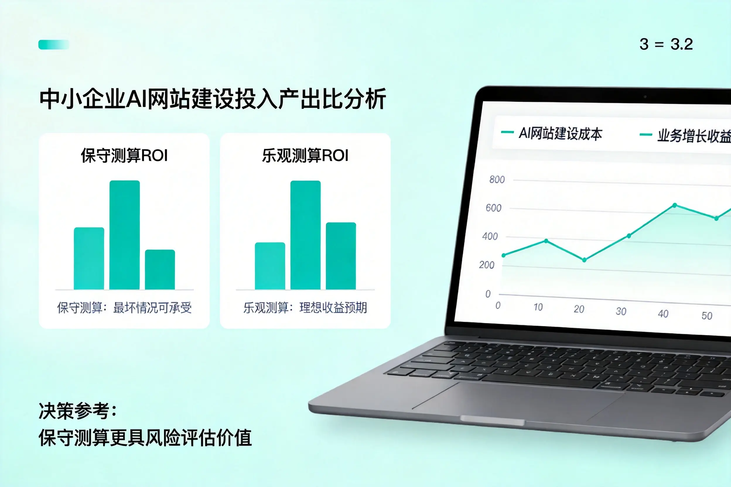 儋州中小企业AI网站建设投入产出比怎么算？先看这份分析