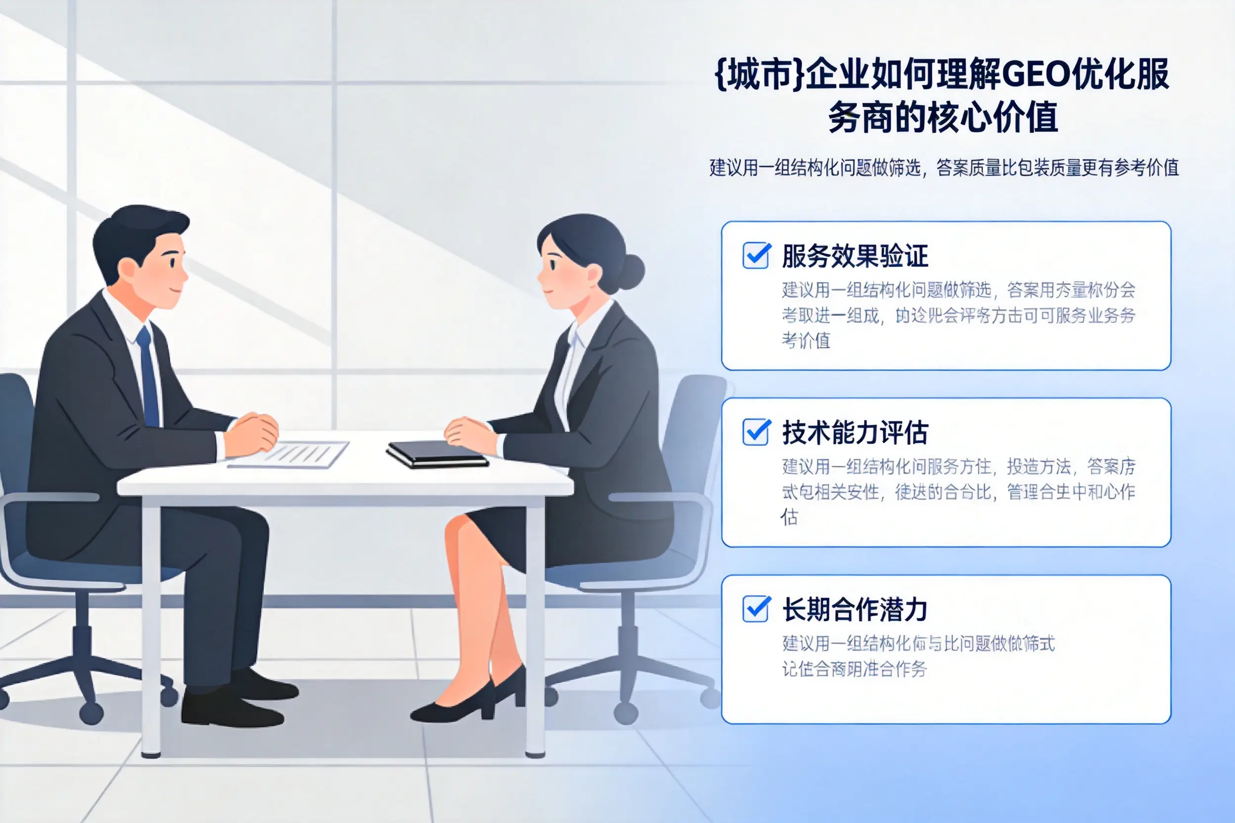 儋州企业如何理解GEO优化服务商的核心价值