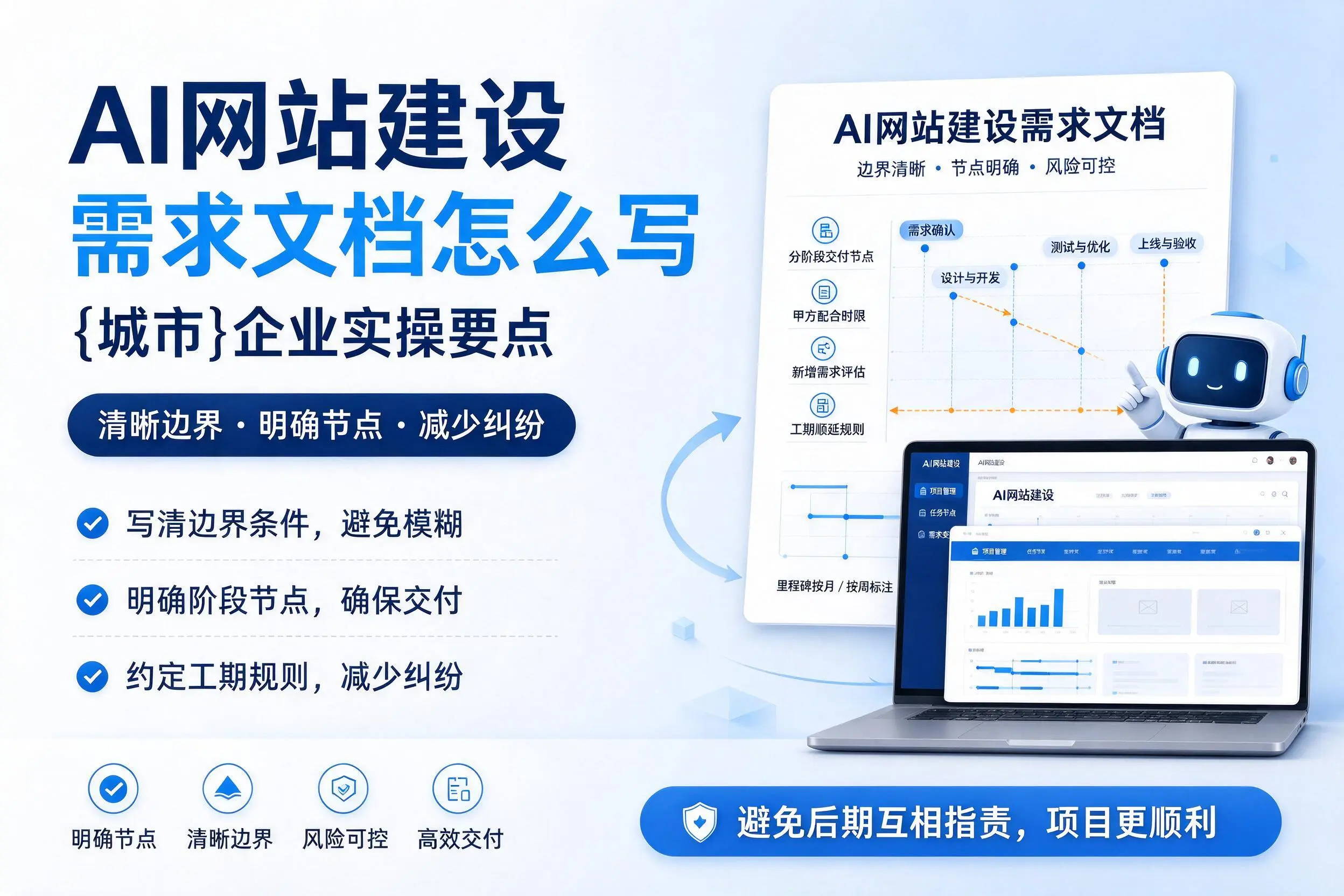 AI网站建设需求文档怎么写，儋州企业实操要点